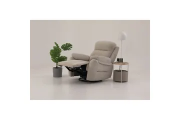 Navren Elektrisk reclinerstol - Kremhvit - Møbler - Stoler - Lenestoler - Recliner