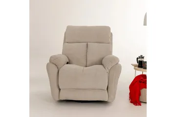 Navren Elektrisk reclinerstol - Kremhvit - Møbler - Stoler - Lenestoler - Recliner