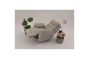 Navren Elektrisk reclinerstol - Kremhvit - Møbler - Stoler - Lenestoler - Recliner