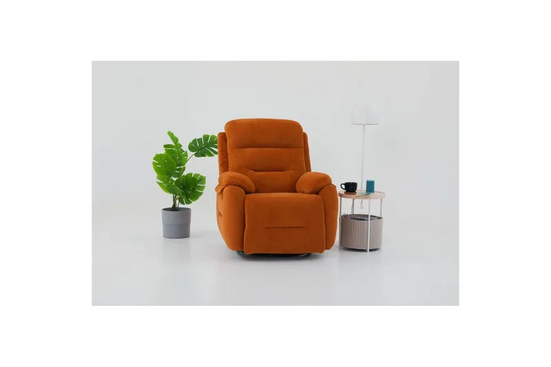 Navren Elektrisk reclinerstol - Rød - Møbler - Stoler - Lenestoler - Recliner