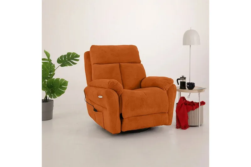 Navren Elektrisk reclinerstol - Rød - Møbler - Stoler - Lenestoler - Recliner