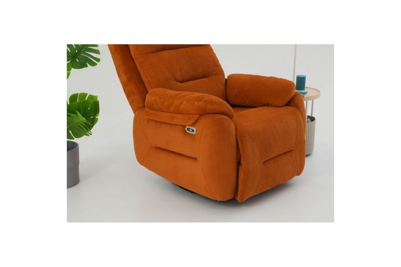 Navren Elektrisk reclinerstol - Rød - Møbler - Stoler - Lenestoler - Liggestol