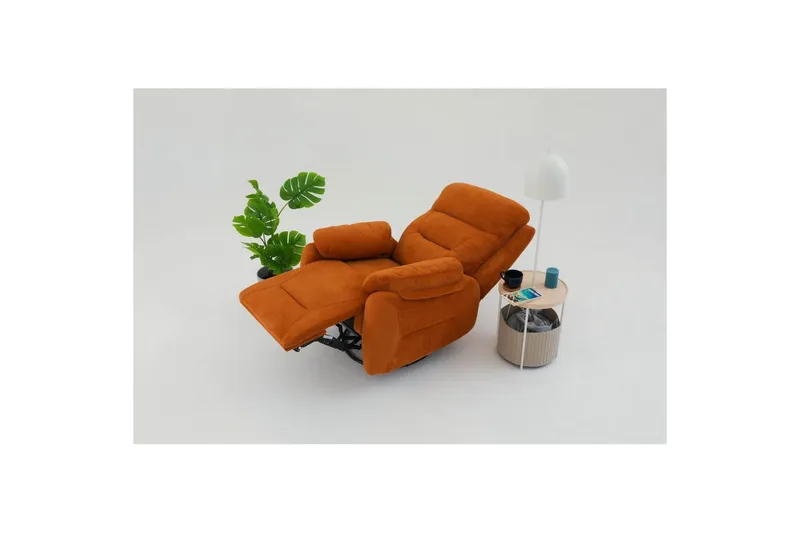 Navren Elektrisk reclinerstol - Rød - Møbler - Stoler - Lenestoler - Recliner