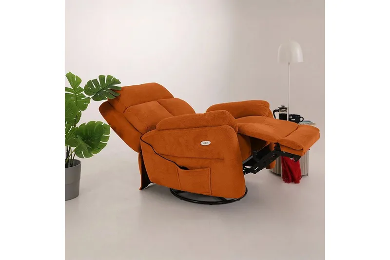 Navren Elektrisk reclinerstol - Rød - Møbler - Stoler - Lenestoler - Recliner