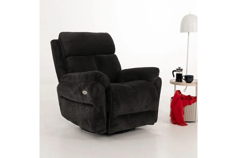 Navren Elektrisk reclinerstol - Svart - Møbler - Stoler - Lenestoler - Recliner
