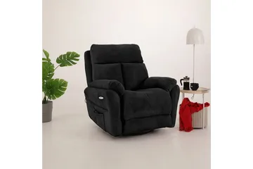 Navren Elektrisk reclinerstol - Svart - Møbler - Stoler - Lenestoler - Recliner