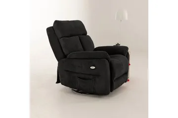 Navren Elektrisk reclinerstol - Svart - Møbler - Stoler - Lenestoler - Recliner