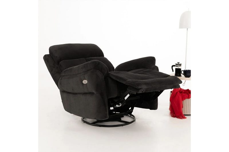 Navren Elektrisk reclinerstol - Svart - Møbler - Stoler - Lenestoler - Recliner