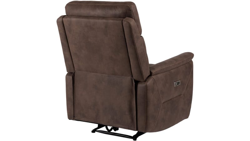 Novira reclinerlenestol elektrisk - Brun - Møbler - Stoler - Lenestoler - Recliner
