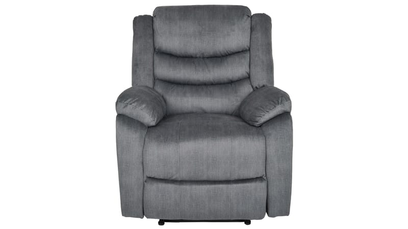 Olvani reclinerlenestol i stoff, elektrisk - Grå - Møbler - Stoler - Lenestoler - Recliner