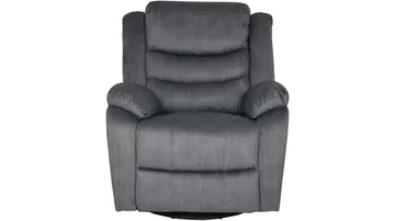 Olvani reclinerlenestol i stoff, manuell - Grå - Møbler - Stoler - Lenestoler - Recliner