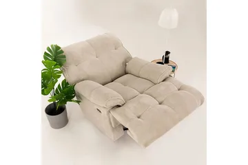 Osmara Elektrisk reclinerstol - Kremhvit - Møbler - Stoler - Lenestoler - Recliner