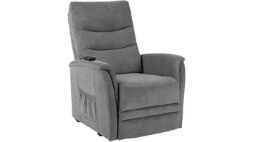 Owlcreak reclinerlenestol med lift, elektrisk - Grå - Møbler - Stoler - Lenestoler - Recliner