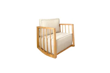 Patra Teddy Lenestol - Hvit - Møbler - Barnemøbler - Barnestol - Gynestol barn