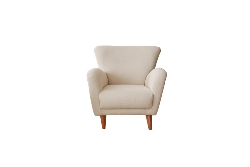 Patwa Teddy Lenestol Hvit - Hvit - Møbler - Stoler - Lenestoler