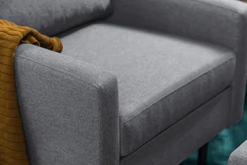 Peppe Lenestol - Lysegrå - Møbler - Stoler - Lenestoler