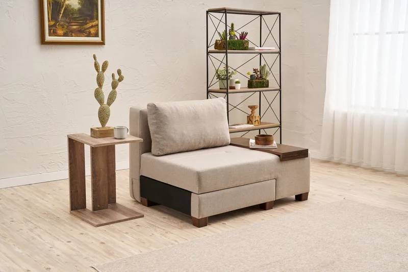 Perenna Sovesofa Lenestol - Krem - Møbler - Stoler - Lenestoler - Sengestol