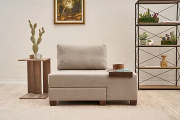 Perenna Sovesofa Lenestol - Krem - Møbler - Stoler - Lenestoler - Sengestol