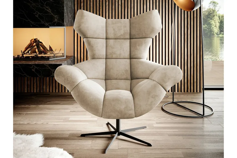 Rathkeale Fåtölj beige - Møbler - Stoler - Lenestoler