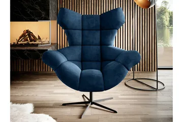 Rathkeale Fåtölj Dark blue - Møbler - Stoler - Lenestoler