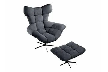 Rathkeale Fåtölj Dark grey - Møbler - Stoler - Lenestoler