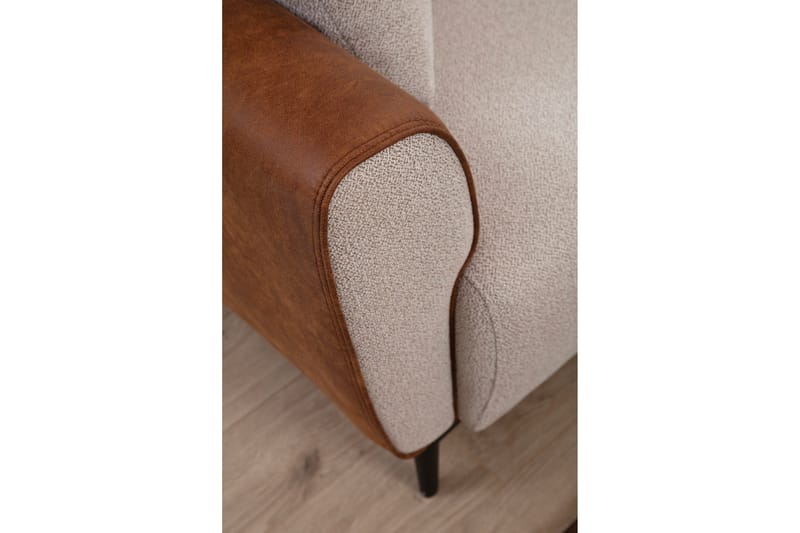 Rebelo Lenestol - Beige - Møbler - Stoler - Lenestoler