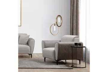 Rebelo Lenestol - Grå - Møbler - Stoler - Lenestoler