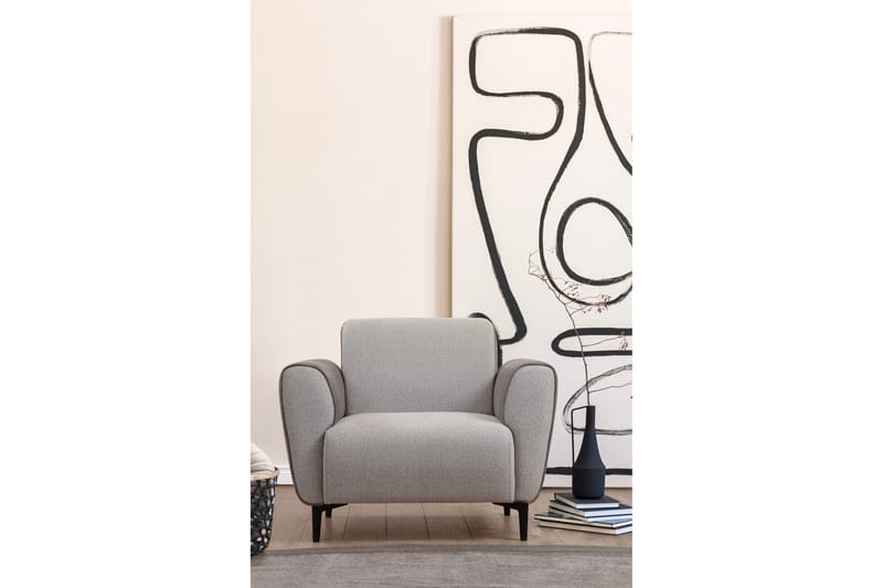 Rebelo Lenestol - Grå - Møbler - Stoler - Lenestoler