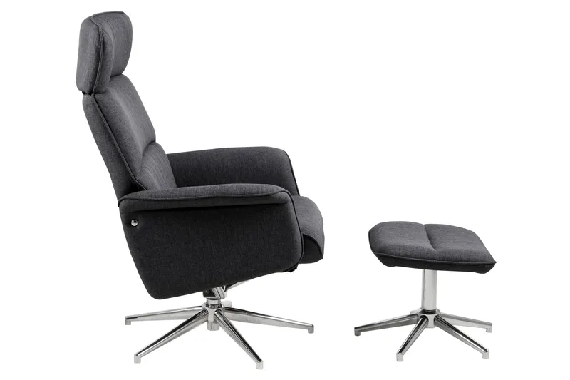 Bleur Reclinerstol - Grå - Møbler - Stoler - Lenestoler - Recliner