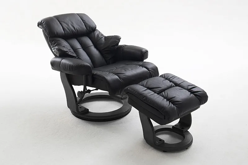 Calgary Reclinerlenestol - Beige/Svart - Møbler - Stoler - Lenestoler - Recliner