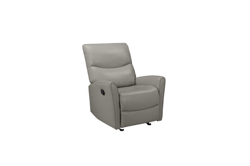 Recliner Chesley Grå, PU/metall/tre - Grå, PU/metall/tre - Møbler - Stoler - Lenestoler - Liggestol