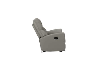 Recliner Chesley Grå, PU/metall/tre - Grå, PU/metall/tre - Møbler - Stoler - Lenestoler - Liggestol
