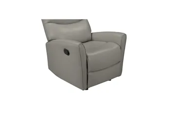 Recliner Chesley Grå, PU/metall/tre - Grå, PU/metall/tre - Møbler - Stoler - Lenestoler - Recliner