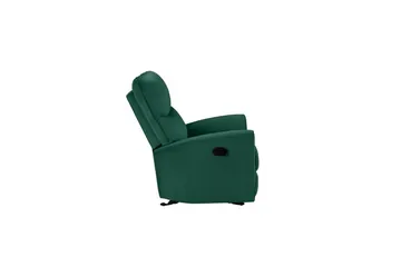 Recliner Chesley Mørk grønn, Fløyel/Metall/Tre - Mørk grønn, Fløyel/Metall/Tre - Møbler - Stoler - Lenestoler - Recliner