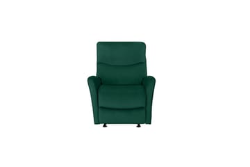 Recliner Chesley Mørk grønn, Fløyel/Metall/Tre - Mørk grønn, Fløyel/Metall/Tre - Møbler - Stoler - Lenestoler - Recliner