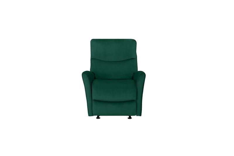 Recliner Chesley Mørk grønn, Fløyel/Metall/Tre - Mørk grønn, Fløyel/Metall/Tre - Møbler - Stoler - Lenestoler - Recliner