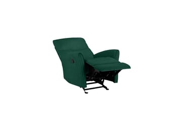 Recliner Chesley Mørk grønn, Fløyel/Metall/Tre - Mørk grønn, Fløyel/Metall/Tre - Møbler - Stoler - Lenestoler - Liggestol