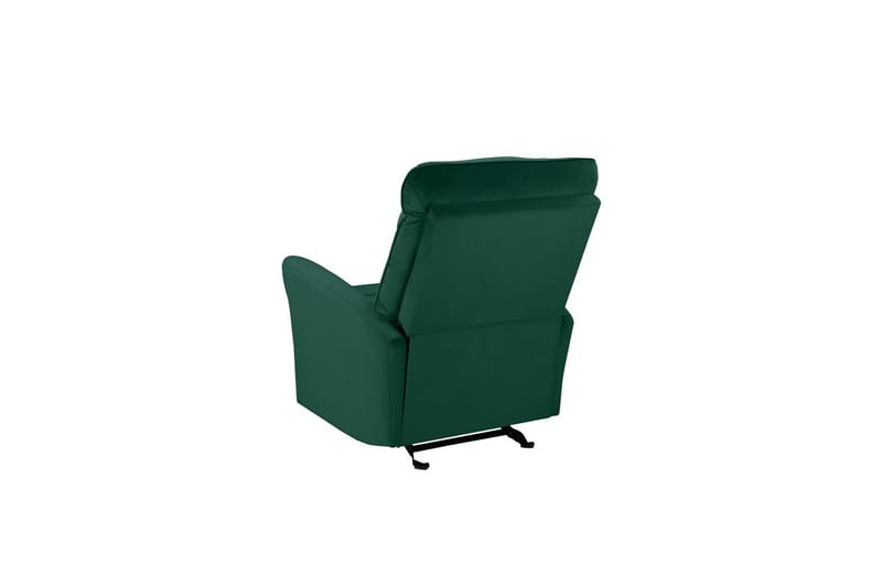 Recliner Chesley Mørk grønn, Fløyel/Metall/Tre - Mørk grønn, Fløyel/Metall/Tre - Møbler - Stoler - Lenestoler - Liggestol
