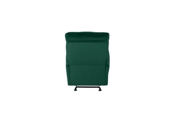 Recliner Chesley Mørk grønn, Fløyel/Metall/Tre - Mørk grønn, Fløyel/Metall/Tre - Møbler - Stoler - Lenestoler - Liggestol