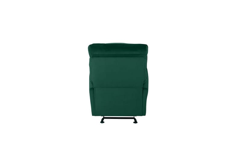 Recliner Chesley Mørk grønn, Fløyel/Metall/Tre - Mørk grønn, Fløyel/Metall/Tre - Møbler - Stoler - Lenestoler - Liggestol