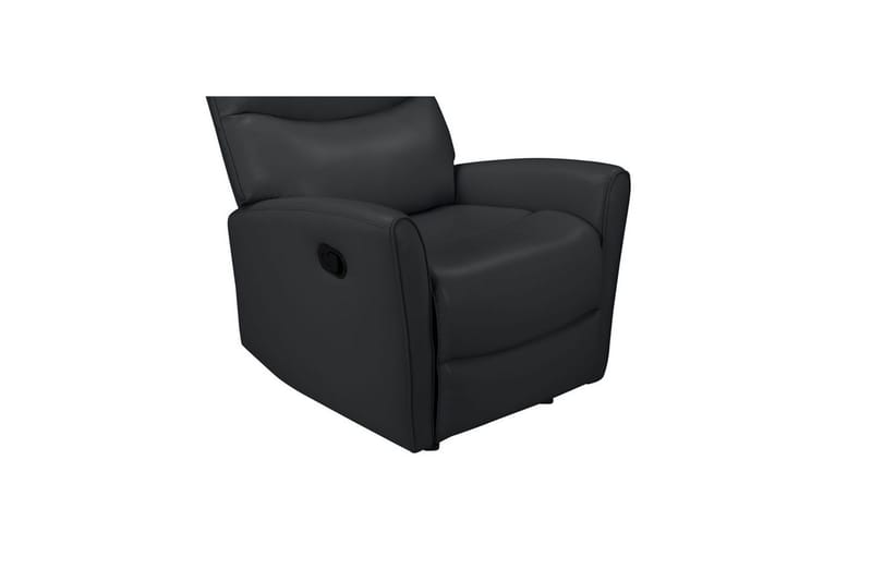 Recliner Chesley Svart, PU/metall/tre - Svart, PU/metall/tre - Møbler - Stoler - Lenestoler - Recliner