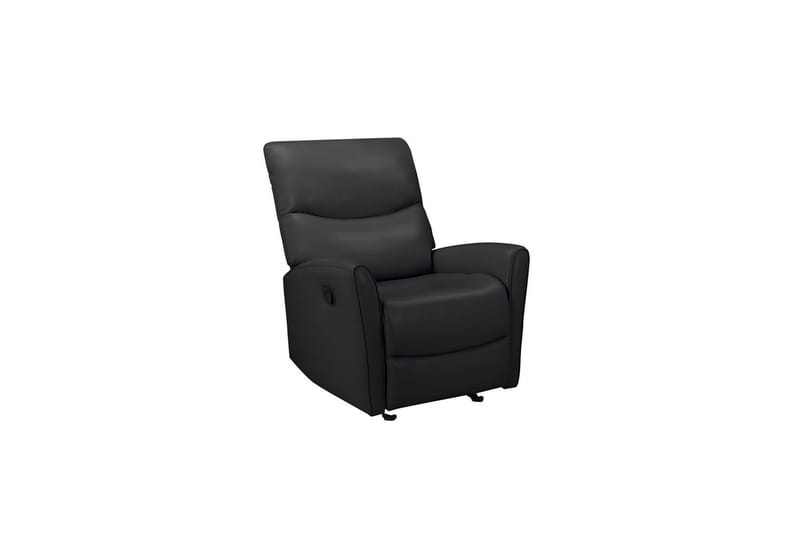 Recliner Chesley Svart, PU/metall/tre - Svart, PU/metall/tre - Møbler - Stoler - Lenestoler - Liggestol