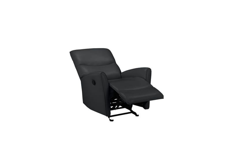 Recliner Chesley Svart, PU/metall/tre - Svart, PU/metall/tre - Møbler - Stoler - Lenestoler - Liggestol