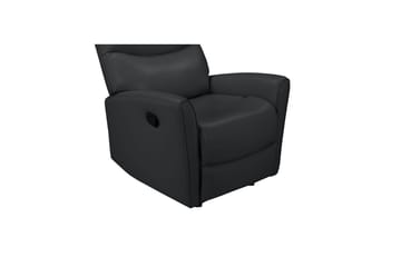 Recliner Chesley Svart, PU/metall/tre - Svart, PU/metall/tre - Møbler - Stoler - Lenestoler - Liggestol