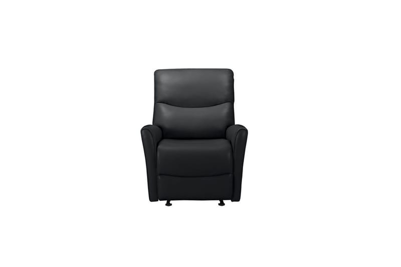 Recliner Chesley Svart, PU/metall/tre - Svart, PU/metall/tre - Møbler - Stoler - Lenestoler - Recliner