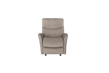 Recliner Chesley Taupe, Fløyel/Metall/Tre - Taupe, Fløyel/Metall/Tre - Møbler - Stoler - Lenestoler - Liggestol
