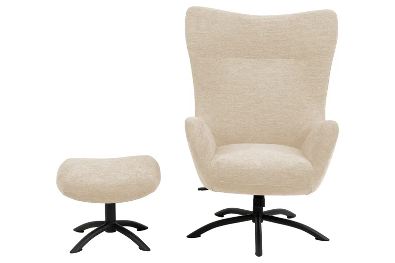 Chovar Reclinerstol - Beige - Møbler - Stoler - Lenestoler - Recliner