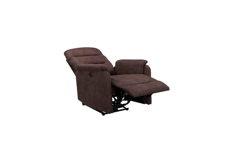 Recliner Coullon Mørk brun - Mørk brun - Møbler - Stoler - Lenestoler - Recliner