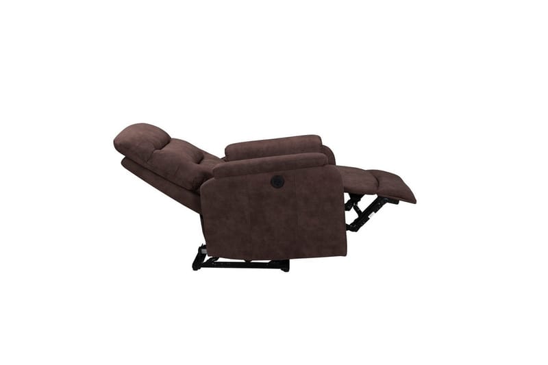 Recliner Coullon Mørk brun - Mørk brun - Møbler - Stoler - Lenestoler - Recliner