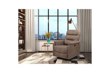 Recliner Coullon Taupe - Taupe - Møbler - Stoler - Lenestoler - Recliner